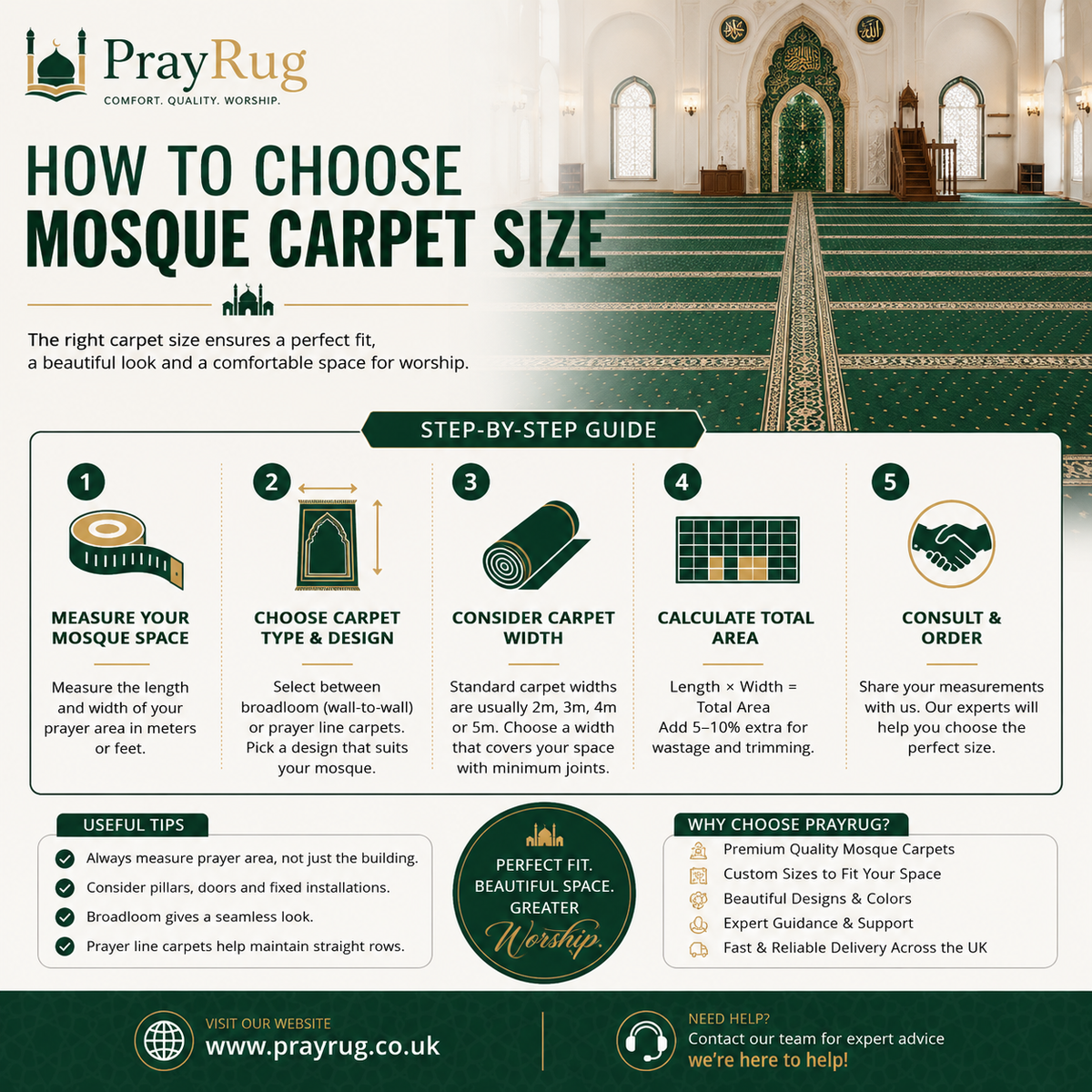 Pray Rug Journal — Bespoke Craftsmanship