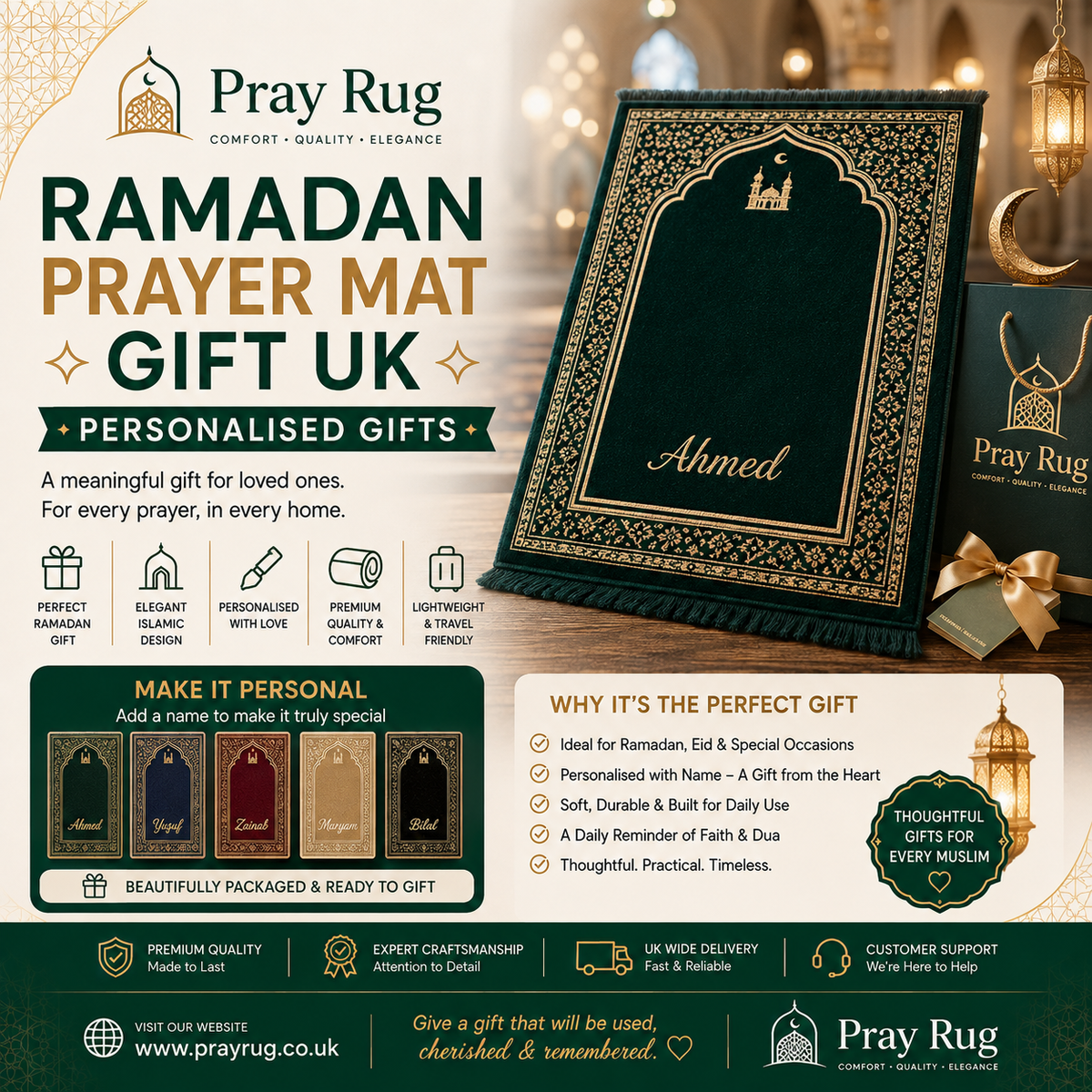 Ramadan Prayer Mat Gift UK: A Thoughtful Buying Guide For The Blessed Month