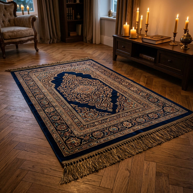 Bespoke prayer rug available in multiple colours